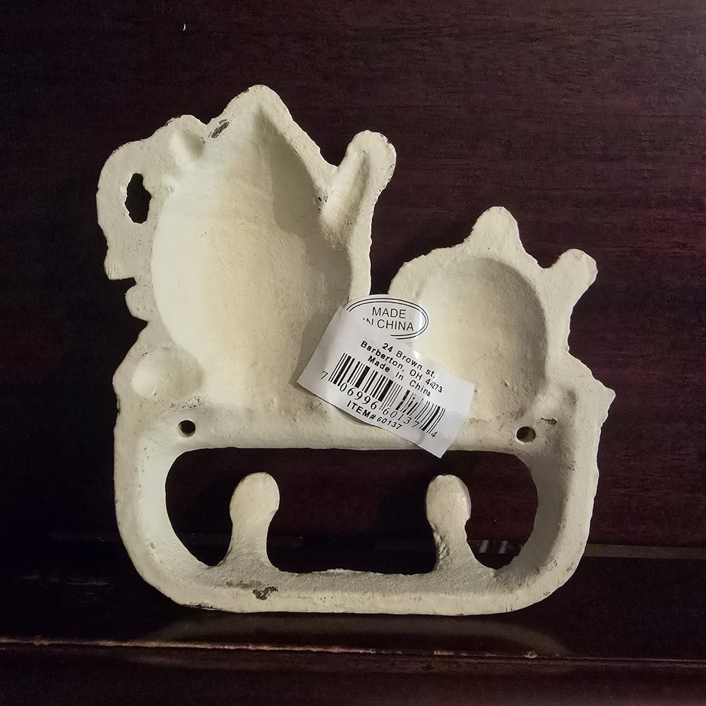 Cream Wall Hook Decor
